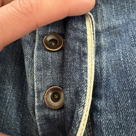 Raleigh White Oak Selvedge Denim Martin Tag Size 37 x 30.5 Jeans Faded - Picture 8 of 13